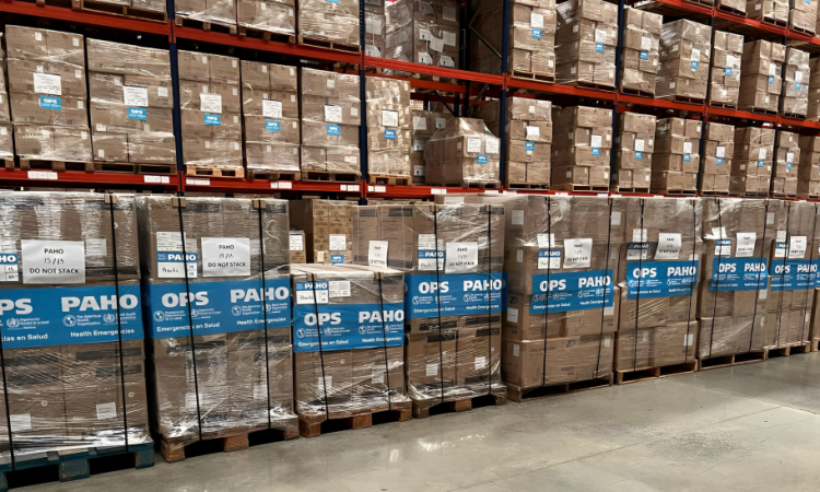 OPS envía nueva carga de medicamentos esenciales a Haití para apoyar la crisis humanitaria