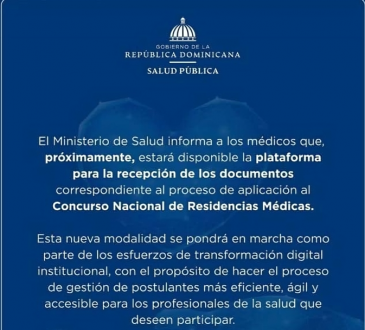Nueva plataforma digital para agilizar postulaciones a residencias médicas