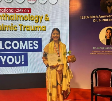Dra. Mary Lady González Suriel recibe Medalla de Oro Doctor Nataraja Pillai y marca un hito para la oftalmología dominicana