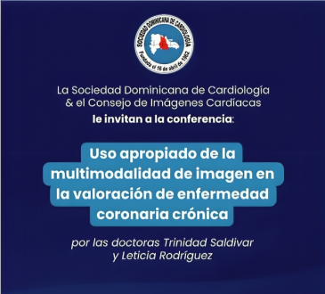 SODOCARDIO celebrará conferencia sobre uso adecuado de imágenes en enfermedad coronaria crónica