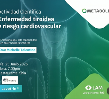 ENDONORTE invita a conferencia magistral sobre complicaciones cardíacas de trastornos tiroideos