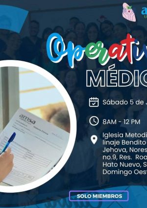 AMSA UNPHU organiza Jornada Médica Comunitaria en colaboración con Fundación Espinal Abreu