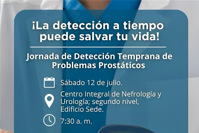 CEDIMAT impulsa la detección oportuna del cáncer de próstata con jornada gratuita para la comunidad