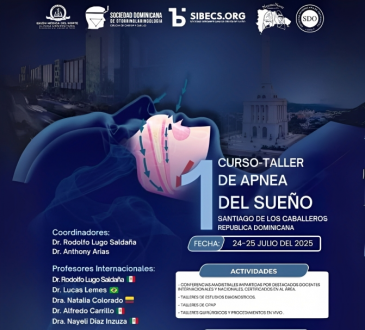 Sociedad de Otorrinolaringología organiza primer Curso-Taller de Apnea del Sueño con expertos internacionales