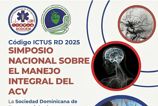 Especialistas se reunirán en simposio sobre Código ICTUS en marco del Pre-Congreso SODOEM 2025