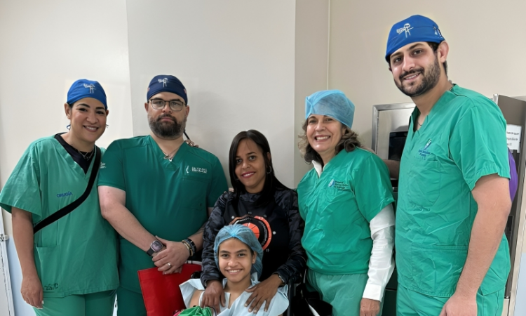Fundación HOMS y aliados realizan exitosa jornada quirúrgica para tratar escoliosis