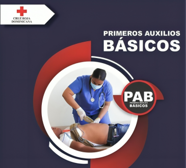Cruz Roja Dominicana ofrece Curso de Primeros Auxilios Básicos este 9 y 10 de agosto