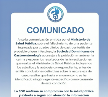 Sociedad de Gastroenterología rechaza desinformación y respalda investigación del MSP