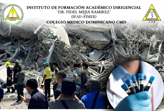 CMD e IFAD-FIMER invitan a participar en conferencia sobre patología forense en situaciones de desastre