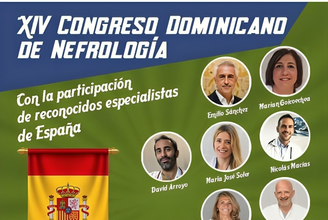 XIV Congreso Dominicano de Nefrología reunirá a expertos globales en Punta Cana