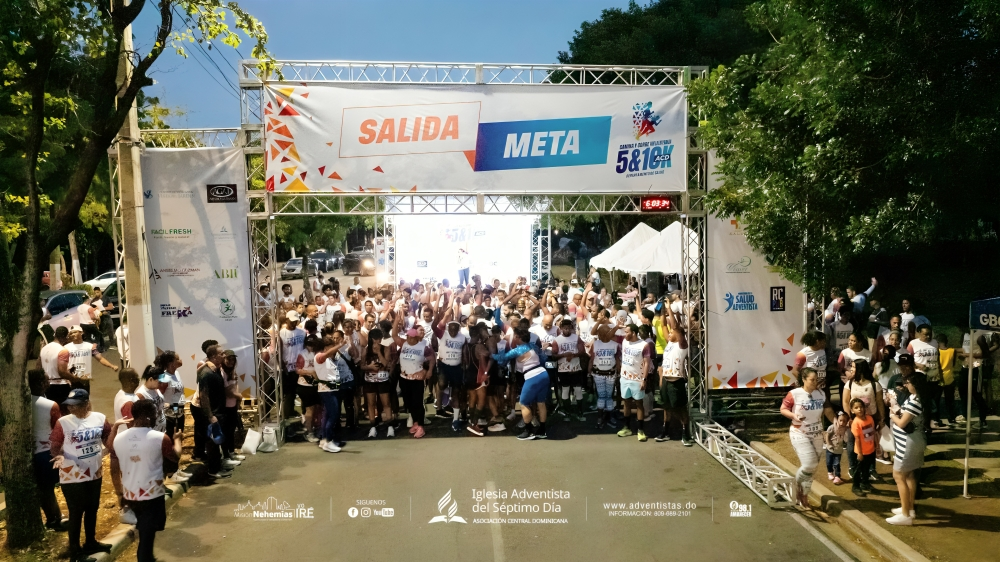 Iglesia Adventista del Séptimo Día promueve estilo de vida saludable en “Camina y Corre por la Esperanza”