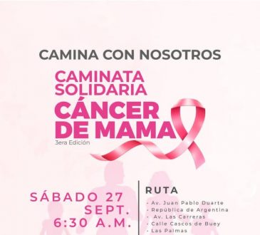 Fundación Unión Médica invita a caminata por la prevención del cáncer de mama