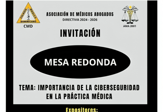 Asociación de Médicos Abogados y CMD analizarán impacto de ciberseguridad en práctica médica