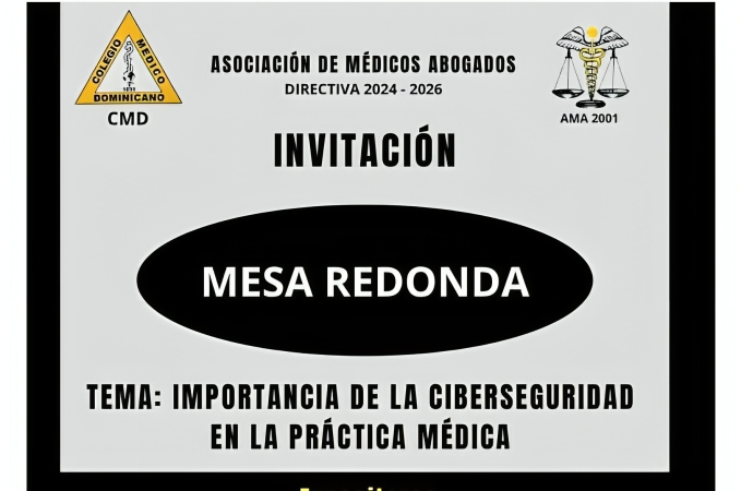 Asociación de Médicos Abogados y CMD analizarán impacto de ciberseguridad en práctica médica