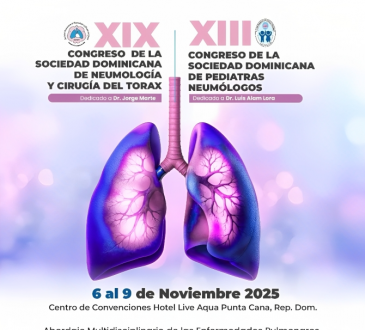 Neumólogos y Pediatras Neumólogos dominicanos celebrarán congreso internacional en Punta Cana