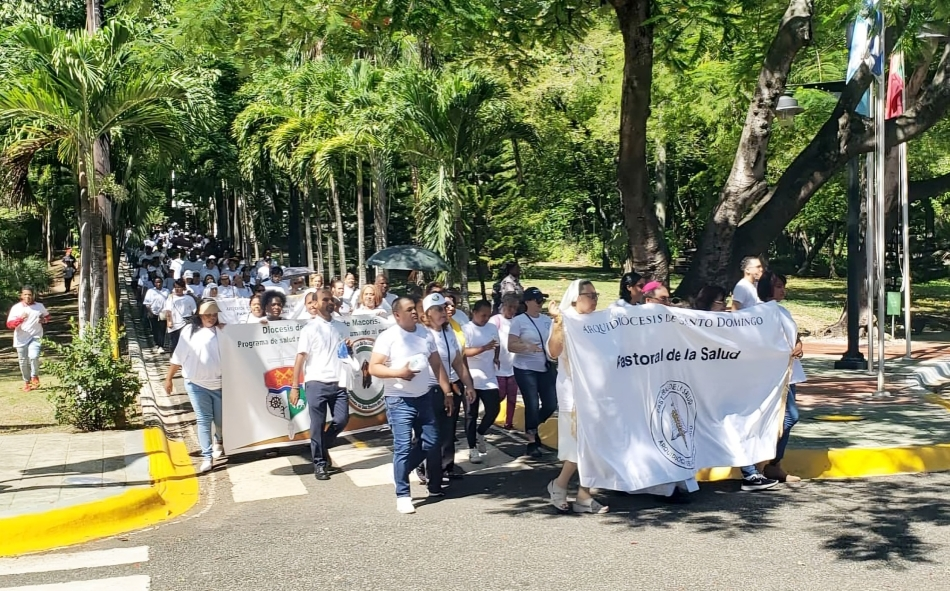 Pastoral de la Salud celebra caminata Un Paso por la Salud Mental