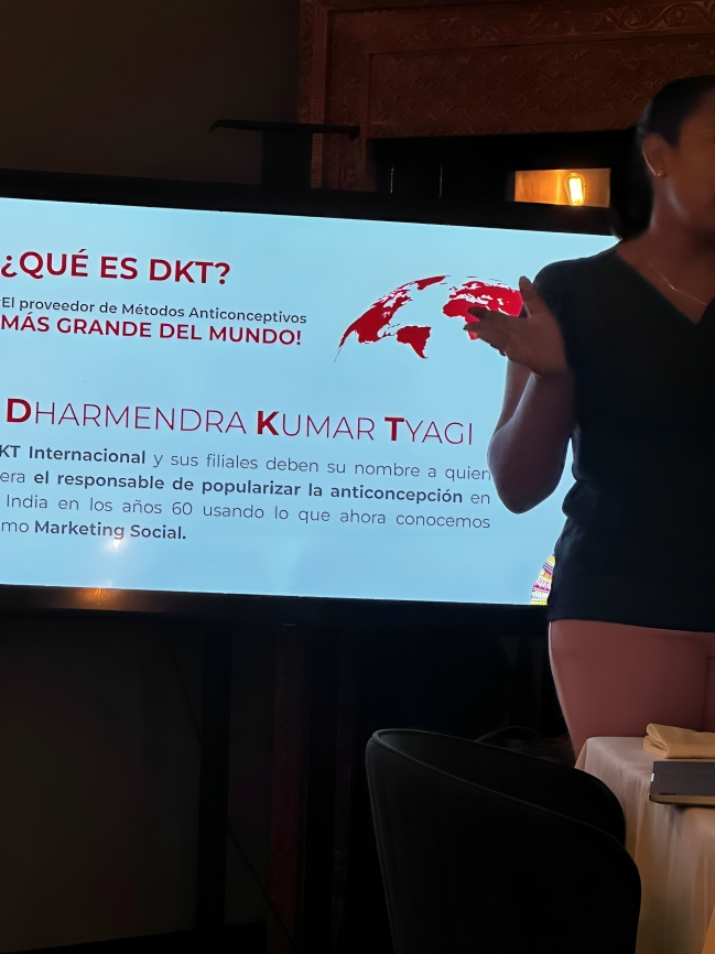 DKT Latam Norte presenta su cartera de productos en evento "A la Mesa de Presentación de Marca"