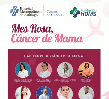 HOMS organiza jornada de concientización sobre cáncer de mama con apoyo de especialistas