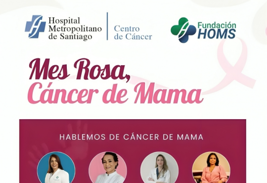 HOMS organiza jornada de concientización sobre cáncer de mama con apoyo de especialistas