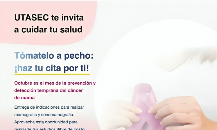 UTASEC-PUCMM ofrece Estudio de Mamografías Gratuitas en el mes de la Prevención del Cáncer de Mama UTASEC-PUCMM ofrece Estudio de Mamografías Gratuitas en el mes de la Prevención del Cáncer de Mama