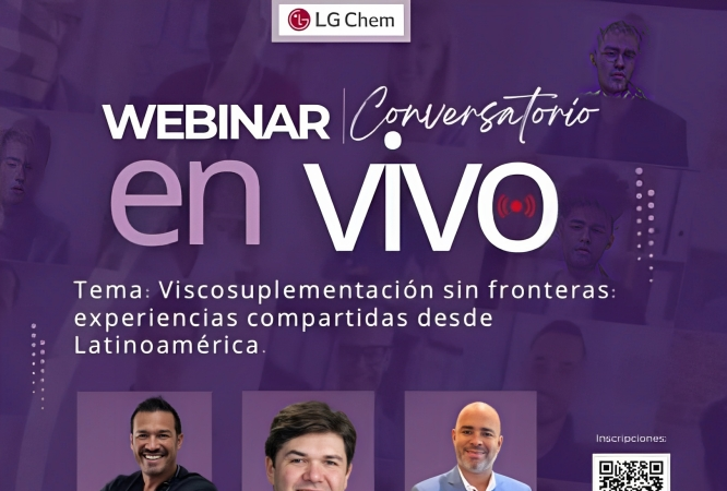 Webinar gratuito reunirá a médicos de Latinoamérica para analizar avances en Viscosuplementación Webinar gratuito reunirá a médicos de Latinoamérica para analizar avances en Viscosuplementación