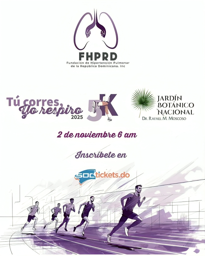 "Tú Corres, Yo Respiro 2025": Una carrera por la esperanza de los pacientes con hipertensión pulmonar