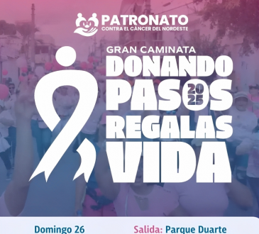 Asociación de Estudiantes de Medicina UASD SFM invita a la caminata "Donando Pasos, Regalas Vidas 2025"