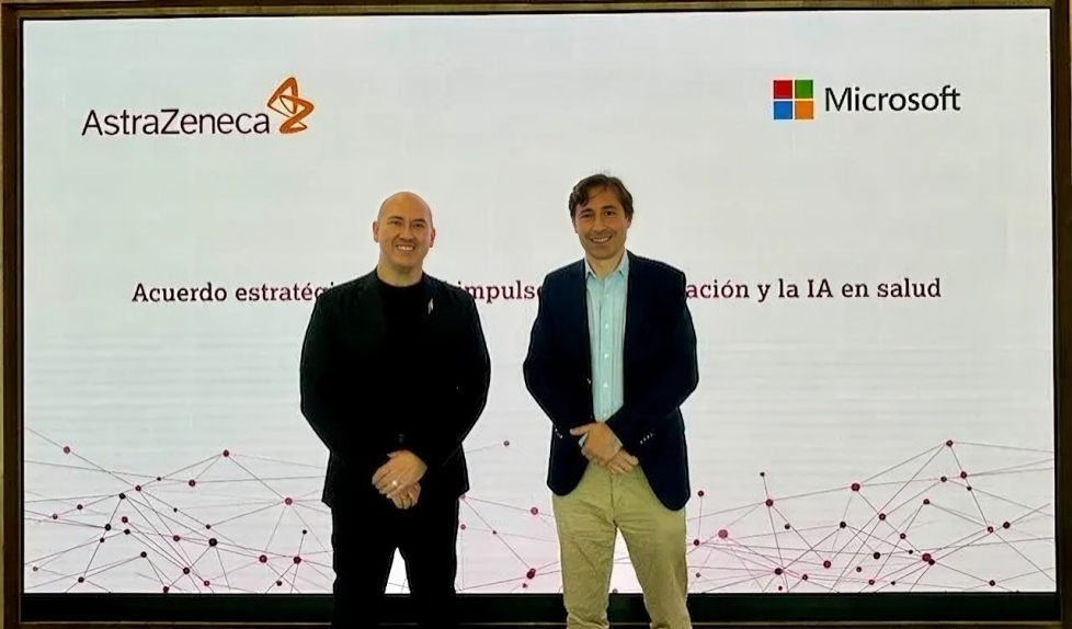AstraZeneca y Microsoft España se unen para impulsar inteligencia artificial en el sistema sanitario