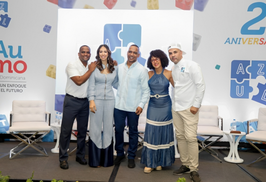 Expertas internacionales Miriam Inkenbrandt y Ángela Tejeda participan en conversatorio de Azul Podcast sobre autismo en República Dominicana Expertas internacionales Miriam Inkenbrandt y Ángela Tejeda participan en conversatorio de Azul Podcast sobre autismo en República Dominicana