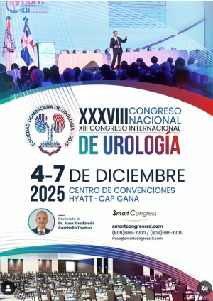 Sociedad de Urología se actualizará en congreso científico del 4 al 7 de diciembre
