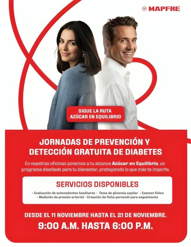 MAPFRE realiza “Ruta Azúcar en Equilibrio” para prevenir la diabetes MAPFRE realiza “Ruta Azúcar en Equilibrio” para prevenir la diabetes