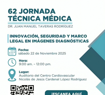 CEDIMAT celebrará la 62ª Jornada Técnica Médica Dr. Juan Manuel Taveras Rodríguez