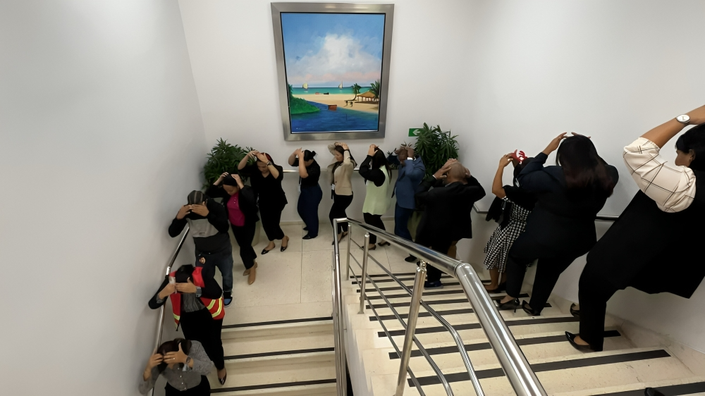 IDOPPRIL realiza quinto simulacro nacional de evacuación 2025 coordinado por el COE IDOPPRIL realiza quinto simulacro nacional de evacuación 2025 coordinado por el COE