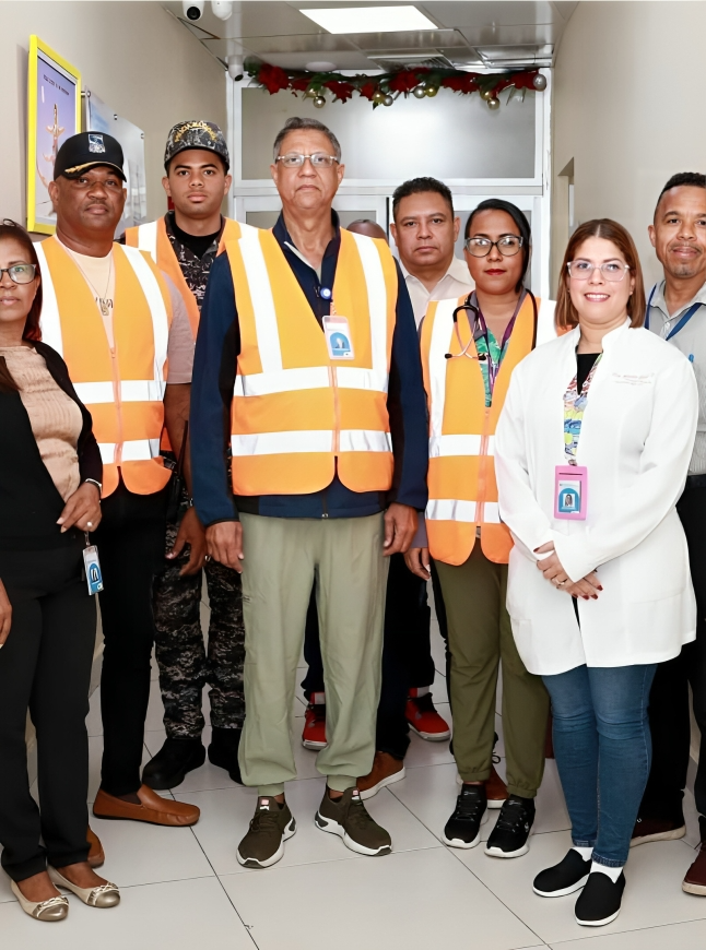Hospital de Los Mina realiza con éxito simulacro de evacuación por terremoto Hospital de Los Mina realiza con éxito simulacro de evacuación por terremoto
