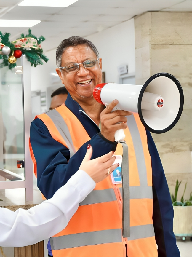 Hospital de Los Mina realiza con éxito simulacro de evacuación por terremoto Hospital de Los Mina realiza con éxito simulacro de evacuación por terremoto