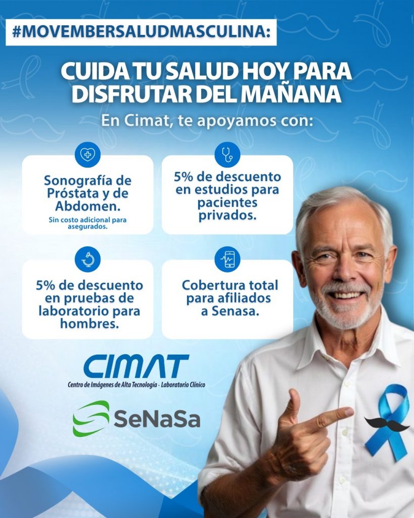 CIMAT Presenta “Noviembre Azul”: Campaña Integral que Prioriza la Salud Masculina