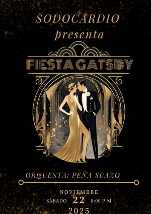 Sociedad Dominicana de Cardiología celebrará una exclusiva Fiesta Gatsby para sus miembros