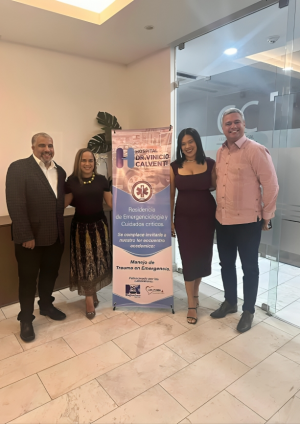 Residencia de Emergenciología del Hospital Vinicio Calventi realiza primer encuentro académico sobre Manejo de Trauma