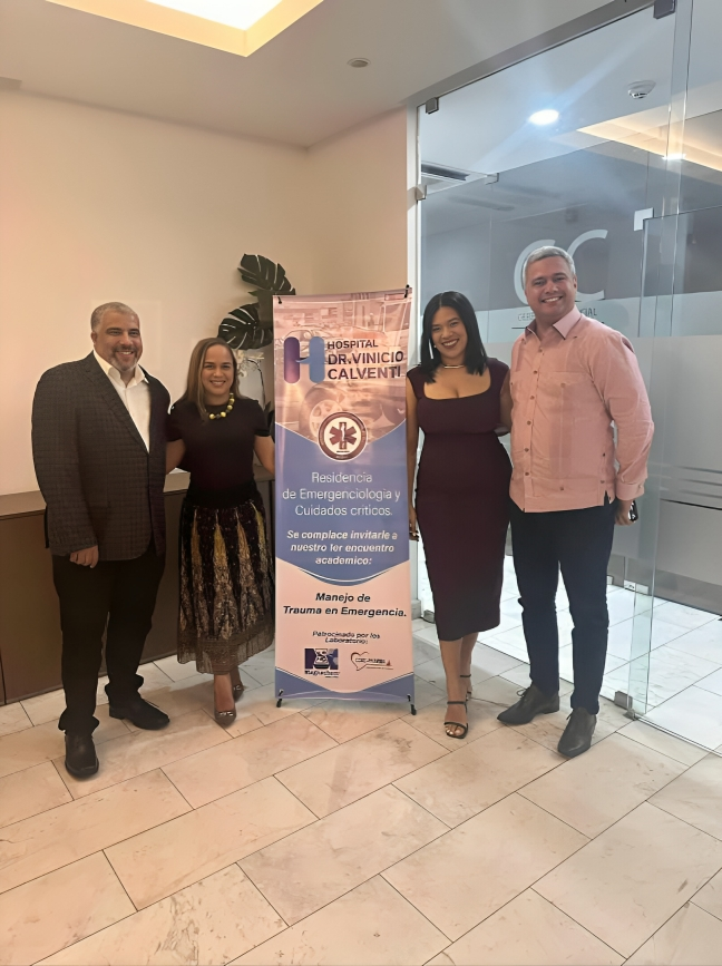 Residencia de Emergenciología del Hospital Vinicio Calventi realiza primer encuentro académico sobre Manejo de Trauma Residencia de Emergenciología del Hospital Vinicio Calventi realiza primer encuentro académico sobre Manejo de Trauma