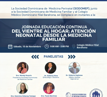 Expertos en salud perinatal y familiar se reúnen en el Colegio Médico de Barahona