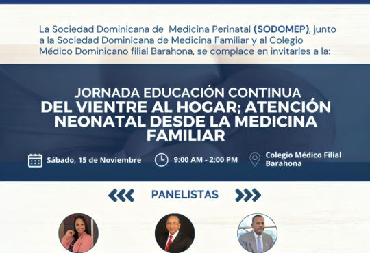 Expertos en salud perinatal y familiar se reúnen en el Colegio Médico de Barahona Expertos en salud perinatal y familiar se reúnen en el Colegio Médico de Barahona