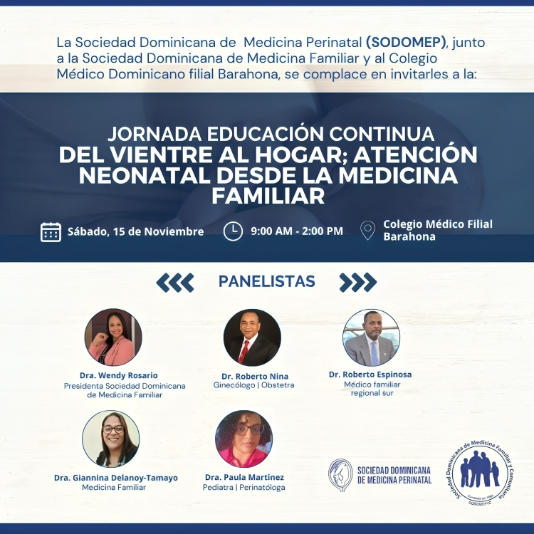 Expertos en salud perinatal y familiar se reúnen en el Colegio Médico de Barahona
