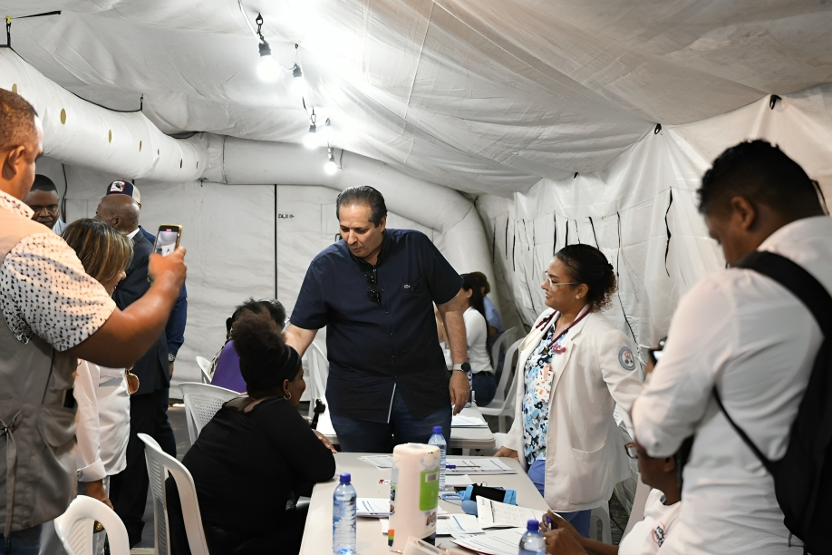 Ministerio de Salud impulsa detección temprana de la diabetes durante jornada "Más Salud" en San Cristóbal