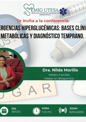 EMIG UTESA organiza conferencia sobre emergencias hiperglucémicas