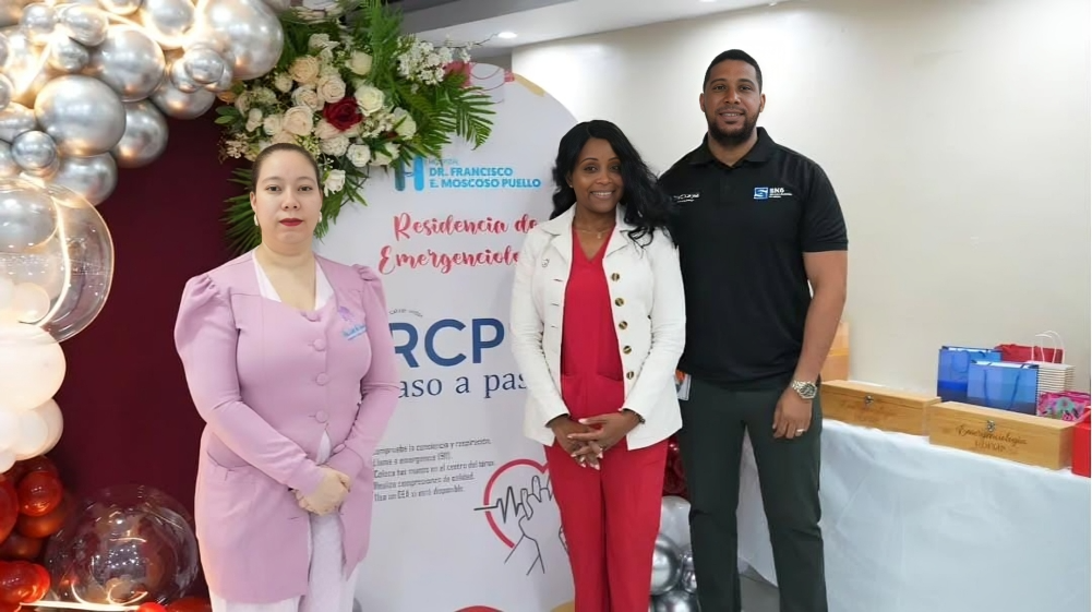 Hospital Moscoso Puello capacita a personal en Reanimación Cardiopulmonar (RCP)