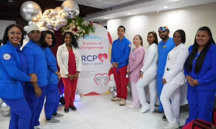 Hospital Moscoso Puello capacita a personal en Reanimación Cardiopulmonar (RCP)