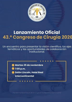 Cirugía en la Era Digital: Colegio de Cirujanos anuncia lanzamiento oficial de su Congreso 2026