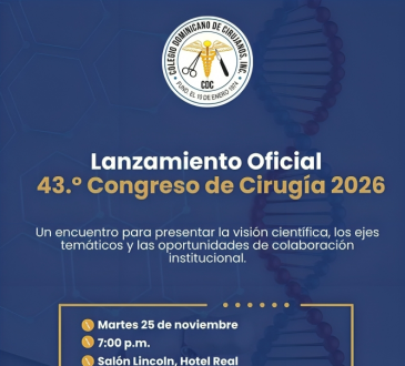 Cirugía en la Era Digital: Colegio de Cirujanos anuncia lanzamiento oficial de su Congreso 2026