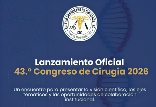 Cirugía en la Era Digital: Colegio de Cirujanos anuncia lanzamiento oficial de su Congreso 2026 Cirugía en la Era Digital: Colegio de Cirujanos anuncia lanzamiento oficial de su Congreso 2026
