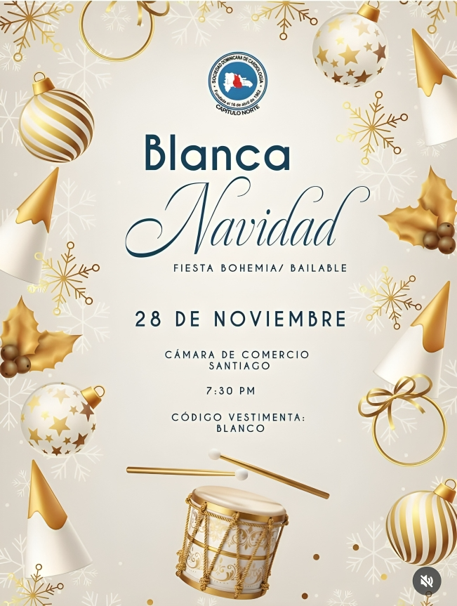 Capítulo Norte de SODOCARDIO convoca a Celebración Navideña